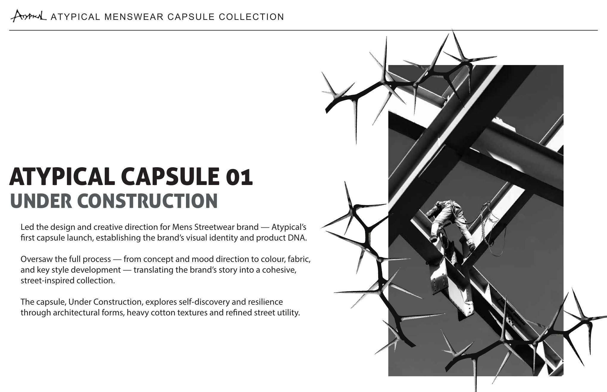 Atypical Menswear Capsule Collection