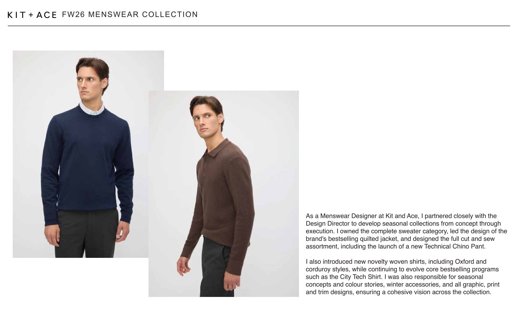 Kit + Ace — FW26 Menswear — page 2